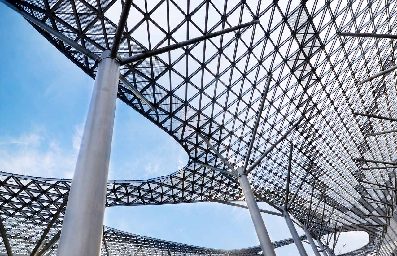 Architectural steel structure